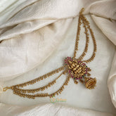 Gold Alike Lakshmi Jada Bun Billai Maatil - Ghungroo Maatil - Jhumka - G11488